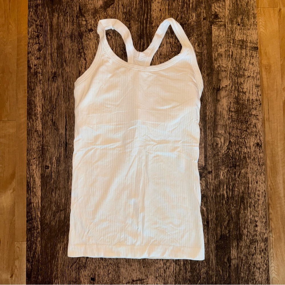 lululemon athletica White Tank Top